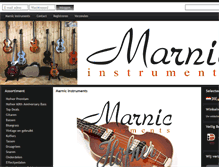Tablet Screenshot of marnic-instruments.nl